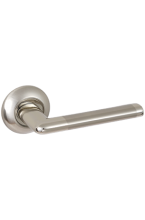 AL 503-08 SN/NP никель мат./никель блест. Ручка для межкомнатных дверей