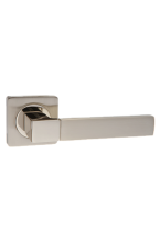 AL 521-02 SN/NP никель мат./никель блест. Ручка для межкомнатных дверей
