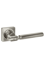 AL 523-02 SN/NP никель мат./никель блест. Ручка для межкомнатных дверей