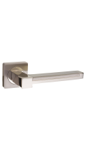 AL 530-02 SN/NP никель мат./никель блест. Ручка для межкомнатных дверей