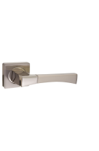 AL 532-02 SN/NP никель мат./никель блест. Ручка для межкомнатных дверей