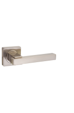 AL 533-02 SN/NP никель мат./никель блест. Ручка для межкомнатных дверей