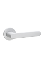 INAL 545-06 slim MSW никель супер белый Фрапе Ручка для межкомнатных дверей