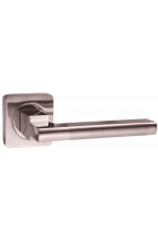 РИМ DH 53-02 SN/NP Никель матовый/никель блестящий Ручка для межкомнатных дверей