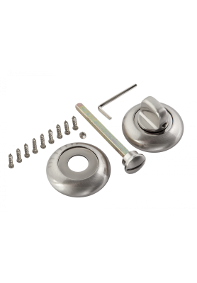 Завертка к ручкам BK 08 BIG SN/NP никель матовый/никель блестящий