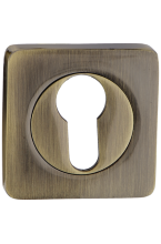 Накладка на цилиндр ЕТ 02 AB бронза античная