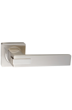 КАТАНИЯ DH 301-02 SN/NP Никель матовый/никель блестящий Ручка для межкомнатных дверей