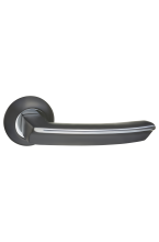 РОВИГО DH 428-08 B/CP Черный хром Ручка для межкомнатных дверей