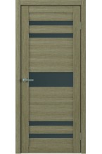 Тренд Т-10 Eco Tex Лиственница латте стекло графит межкомнатная дверь