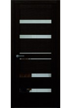 Тренд Т-12 Eco Tex Лиственница темная с зеркалом межкомнатная дверь