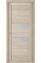 Тренд Т-4 Eco Tex Акация кремовая матовое стекло межкомнатная дверь