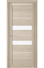 Тренд Т-4 Eco Tex Акация кремовая молочное стекло межкомнатная дверь