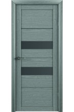 Тренд Т-4 Eco Tex Ясень дымчатый стекло графит межкомнатная дверь