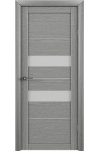 Тренд Т-4 Eco Tex Ясень дымчатый матовое стекло межкомнатная дверь