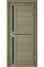 Тренд Т-5 Eco Tex Лиственница латте стекло графит межкомнатная дверь