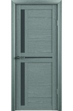 Тренд Т-5 Eco Tex Ясень дымчатый стекло графит межкомнатная дверь