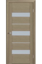 Тренд Т-7 Eco Tex Лиственница латте матовое стекло межкомнатная дверь