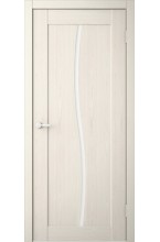 Токио 1 Беленый дуб молочное стекло межкомнатная дверь