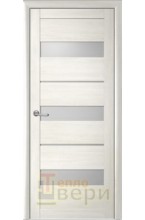 Йота-3 (м-3) Eco-Tex Капучино матовое стекло межкомнатная дверь
