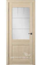 Greenline GLAtum С6 (капучино) стекло матовое межкомнатная дверь