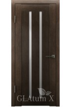 GLAtum X2 Greenline (дуб серый) межкомнатная дверь