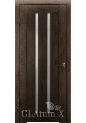 GLAtum X2 Greenline (дуб серый) межкомнатная дверь