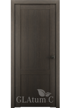 Greenline GLAtum С1 (дуб серый) межкомнатная дверь