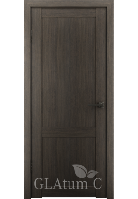 Greenline GLAtum С1 (дуб серый) межкомнатная дверь