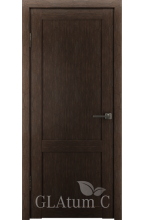 Greenline GLAtum С1 (венге) межкомнатная дверь