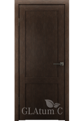 Greenline GLAtum С1 (венге) межкомнатная дверь
