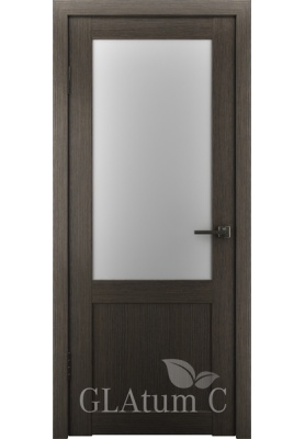 Greenline GLAtum С2 (дуб серый) межкомнатная дверь
