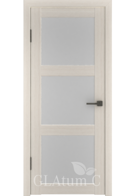 Greenline GLAtum С4 (беленый дуб) межкомнатная дверь