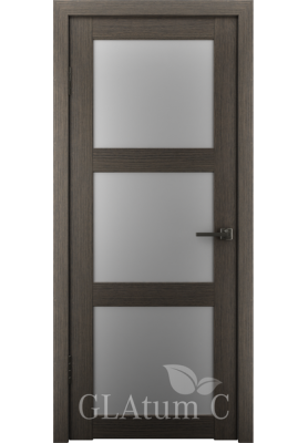 Greenline GLAtum С4 (дуб серый) межкомнатная дверь