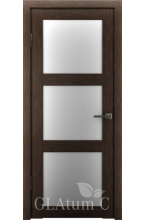 Greenline GLAtum С4 (венге) межкомнатная дверь