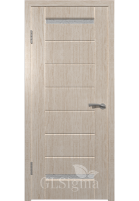 Greenline GLSigma 12(беленый дуб) межкомнатная дверь