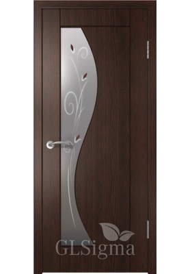 Greenline GLSigma 52 (венге) межкомнатная дверь