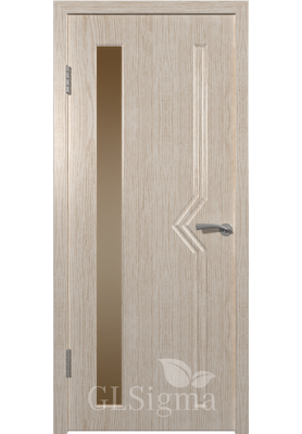 Greenline GLSigma 62 (беленый дуб) межкомнатная дверь