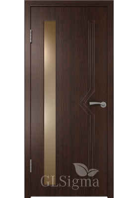Greenline GLSigma 62 (венге) межкомнатная дверь