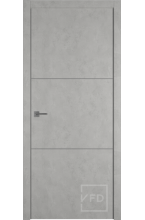 Urban Z 2 Antic loft алюминивая кромка межкомнатная дверь