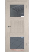 Ex 73/2 капучино зеркало графит межкомнатная дверь