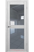 Ex 70/2 Ривьера айс зеркало графит межкомнатная дверь