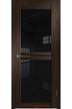 Ex 70/3 венге черное стекло межкомнатная дверь