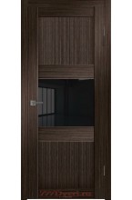 Ex 73/1 венге черное стекло межкомнатная дверь