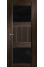 Ex 73/2 венге черное стекло межкомнатная дверь