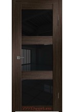 Ex 73/3 венге черное стекло межкомнатная дверь