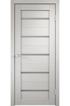 DUPLEX Дуб беленый матовое стекло межкомнатная дверь