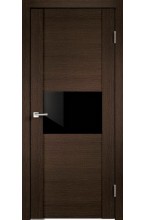 MODERN 1 Мокка черное стекло межкомнатная дверь