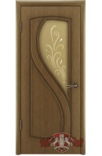 Грация 10ДО3 (орех) межкомнатная дверь