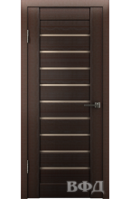LINE 3 ( Л3ПГ4) венге стекло бронза межкомнатная дверь 
