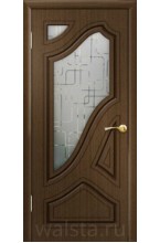 Бабочка ДО (орех) межкомнатная дверь (Распродажа)